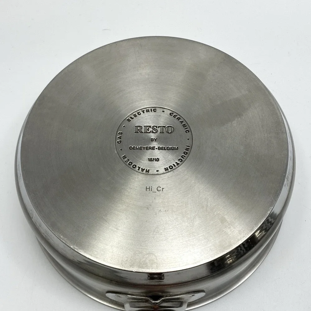 RESTO 4 Cup Egg Poacher Multi Use Stainless Steel 7